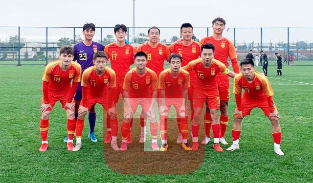 ky Sports-​U22国足海口热身五球大胜中甲队 蒋圣龙梅开二度